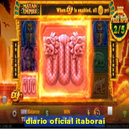 diario oficial itaborai